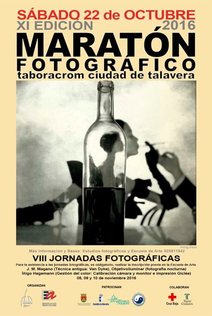 Cartel del XI Maratón Fotográfico, 2016